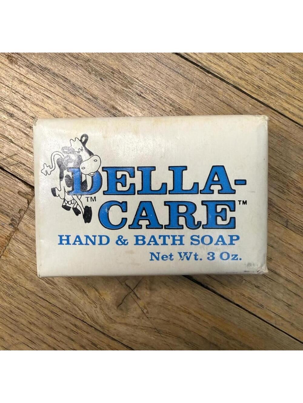 Vintage DeLaval Della-Care Soap 3 Oz Original Wrapped Farm Adver. Collectible